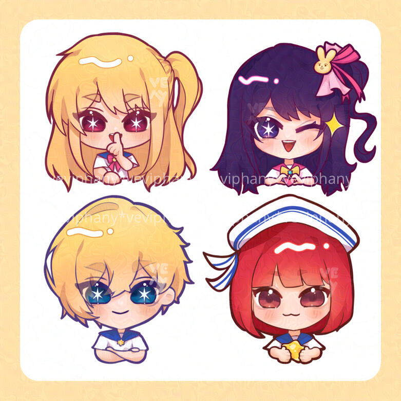 Oshi no Ko charas